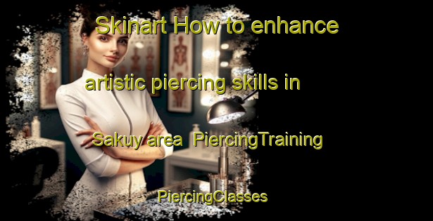 Skinart How to enhance artistic piercing skills in Sakuy area | PiercingTraining | PiercingClasses | SkinartTraining-Indonesia
