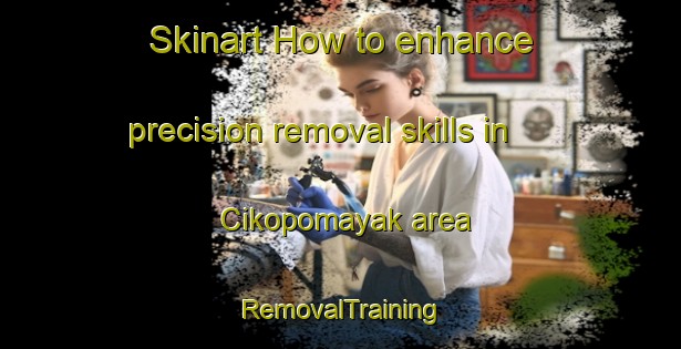 Skinart How to enhance precision removal skills in Cikopomayak area | RemovalTraining | RemovalClasses | SkinartTraining-Indonesia