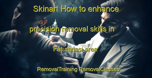 Skinart How to enhance precision removal skills in Fatumnasi area | #RemovalTraining #RemovalClasses #SkinartTraining-Indonesia