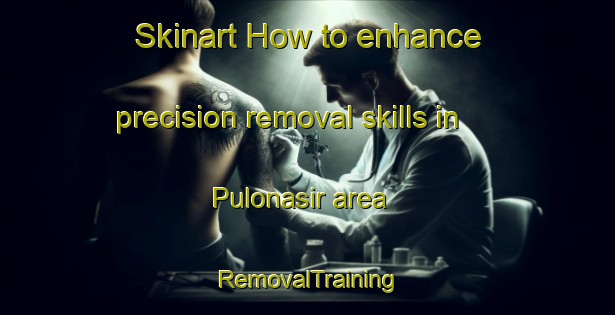 Skinart How to enhance precision removal skills in Pulonasir area | RemovalTraining | RemovalClasses | SkinartTraining-Indonesia