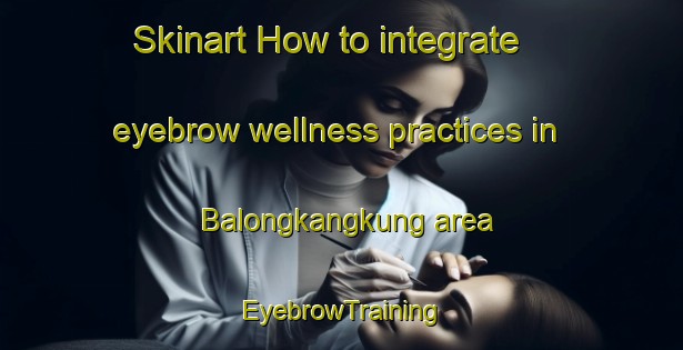 Skinart How to integrate eyebrow wellness practices in Balongkangkung area | EyebrowTraining | EyebrowClasses | SkinartTraining-Indonesia