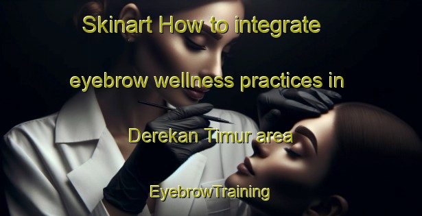 Skinart How to integrate eyebrow wellness practices in Derekan Timur area | EyebrowTraining | EyebrowClasses | SkinartTraining-Indonesia