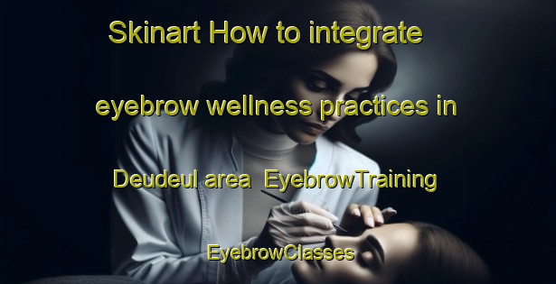Skinart How to integrate eyebrow wellness practices in Deudeul area | EyebrowTraining | EyebrowClasses | SkinartTraining-Indonesia