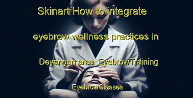 Skinart How to integrate eyebrow wellness practices in Deyangan area | EyebrowTraining | EyebrowClasses | SkinartTraining-Indonesia