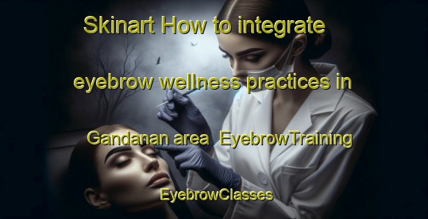 Skinart How to integrate eyebrow wellness practices in Gandanan area | EyebrowTraining | EyebrowClasses | SkinartTraining-Indonesia