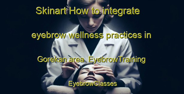 Skinart How to integrate eyebrow wellness practices in Gorekan area | EyebrowTraining | EyebrowClasses | SkinartTraining-Indonesia