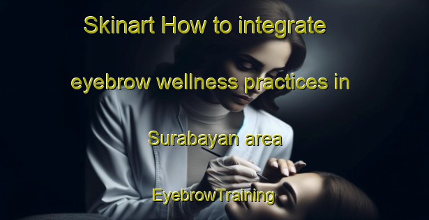 Skinart How to integrate eyebrow wellness practices in Surabayan area | EyebrowTraining | EyebrowClasses | SkinartTraining-Indonesia