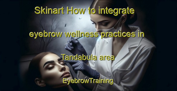 Skinart How to integrate eyebrow wellness practices in Tandabula area | EyebrowTraining | EyebrowClasses | SkinartTraining-Indonesia