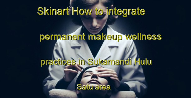 Skinart How to integrate permanent makeup wellness practices in Sukamandi Hulu Satu area | PermanentmakeupTraining | PermanentmakeupClasses | SkinartTraining-Indonesia