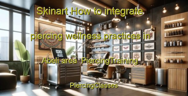 Skinart How to integrate piercing wellness practices in Abeli area | #PiercingTraining #PiercingClasses #SkinartTraining-Indonesia