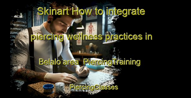 Skinart How to integrate piercing wellness practices in Belalo area | PiercingTraining | PiercingClasses | SkinartTraining-Indonesia