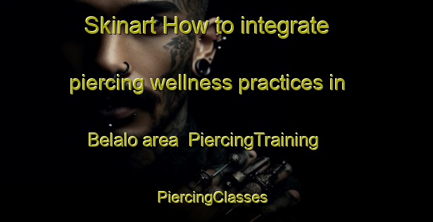 Skinart How to integrate piercing wellness practices in Belalo area | PiercingTraining | PiercingClasses | SkinartTraining-Indonesia