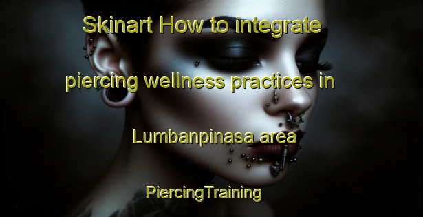 Skinart How to integrate piercing wellness practices in Lumbanpinasa area | PiercingTraining | PiercingClasses | SkinartTraining-Indonesia