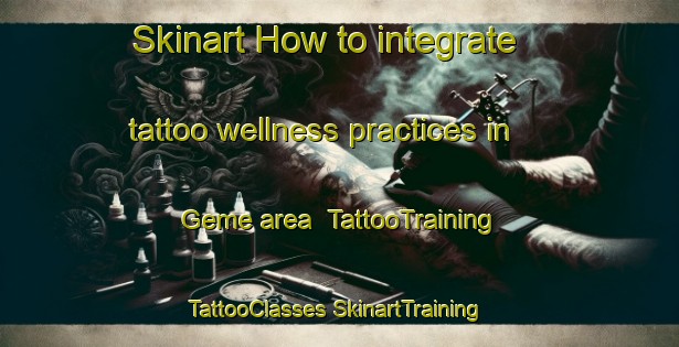 Skinart How to integrate tattoo wellness practices in Geme area | #TattooTraining #TattooClasses #SkinartTraining-Indonesia