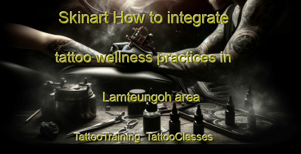 Skinart How to integrate tattoo wellness practices in Lamteungoh area | TattooTraining | TattooClasses | SkinartTraining-Indonesia