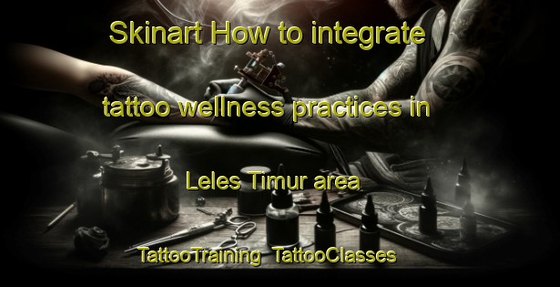Skinart How to integrate tattoo wellness practices in Leles Timur area | TattooTraining | TattooClasses | SkinartTraining-Indonesia