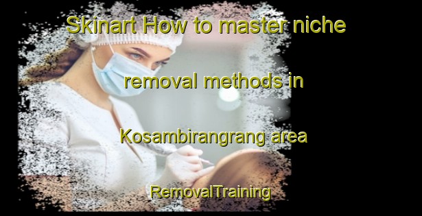 Skinart How to master niche removal methods in Kosambirangrang area | RemovalTraining | RemovalClasses | SkinartTraining-Indonesia