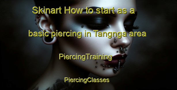 Skinart How to start as a basic piercing in Tangnga area | PiercingTraining | PiercingClasses | SkinartTraining-Indonesia