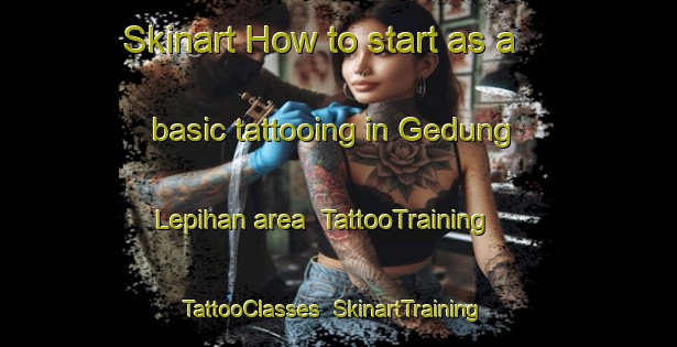 Skinart How to start as a basic tattooing in Gedung Lepihan area | TattooTraining | TattooClasses | SkinartTraining-Indonesia