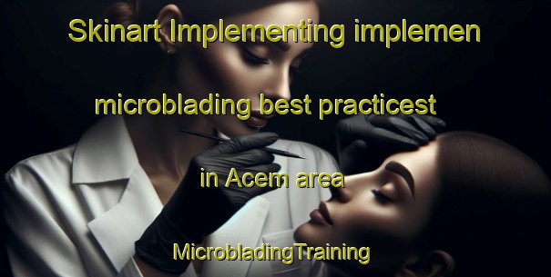 Skinart Implementing implemen microblading best practicest in Acem area | #MicrobladingTraining #MicrobladingClasses #SkinartTraining-Indonesia