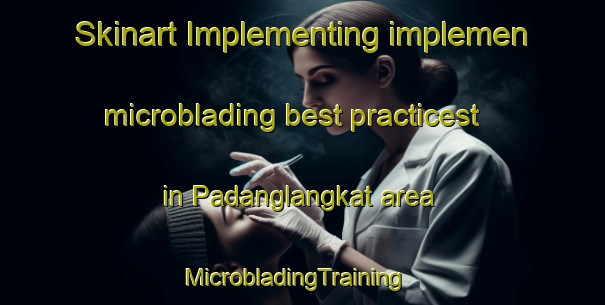 Skinart Implementing implemen microblading best practicest in Padanglangkat area | MicrobladingTraining | MicrobladingClasses | SkinartTraining-Indonesia