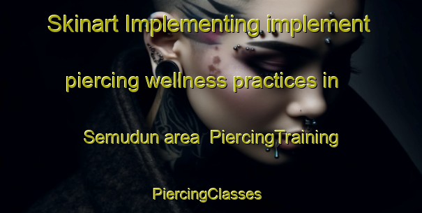 Skinart Implementing implement piercing wellness practices in Semudun area | PiercingTraining | PiercingClasses | SkinartTraining-Indonesia