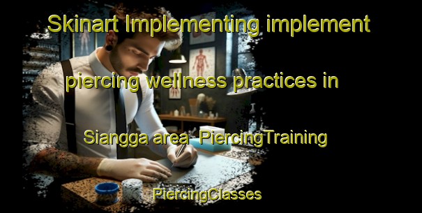 Skinart Implementing implement piercing wellness practices in Siangga area | PiercingTraining | PiercingClasses | SkinartTraining-Indonesia