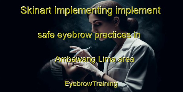 Skinart Implementing implement safe eyebrow practices in Ambawang Lima area | EyebrowTraining | EyebrowClasses | SkinartTraining-Indonesia