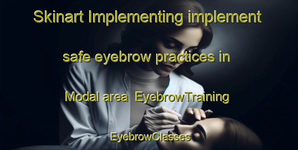 Skinart Implementing implement safe eyebrow practices in Modal area | EyebrowTraining | EyebrowClasses | SkinartTraining-Indonesia