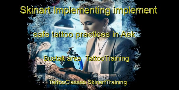 Skinart Implementing implement safe tattoo practices in Aek Bustak area | #TattooTraining #TattooClasses #SkinartTraining-Indonesia