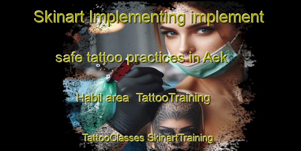 Skinart Implementing implement safe tattoo practices in Aek Habil area | #TattooTraining #TattooClasses #SkinartTraining-Indonesia