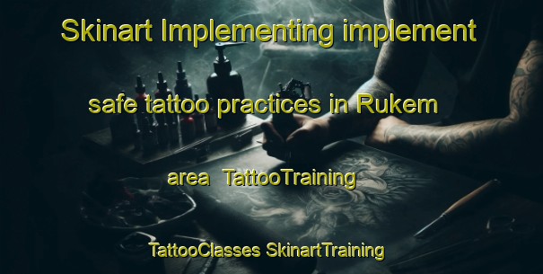 Skinart Implementing implement safe tattoo practices in Rukem area | #TattooTraining #TattooClasses #SkinartTraining-Indonesia