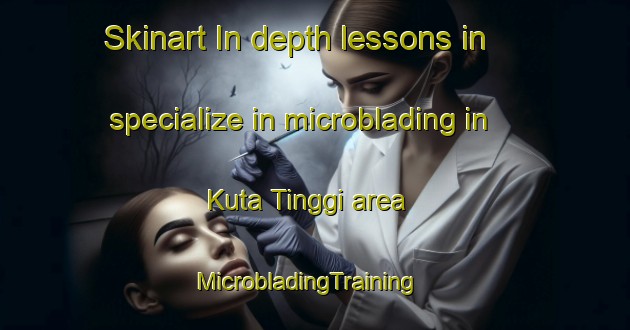 Skinart In-depth lessons in specialize in microblading in Kuta Tinggi area | MicrobladingTraining | MicrobladingClasses | SkinartTraining-Indonesia