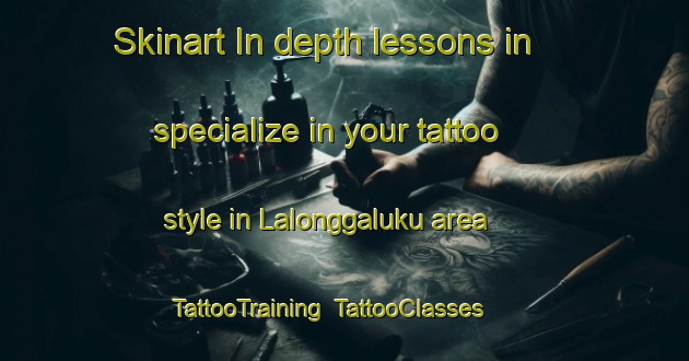Skinart In-depth lessons in specialize in your tattoo style in Lalonggaluku area | TattooTraining | TattooClasses | SkinartTraining-Indonesia