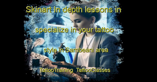 Skinart In-depth lessons in specialize in your tattoo style in Sambeani area | TattooTraining | TattooClasses | SkinartTraining-Indonesia