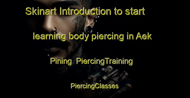 Skinart Introduction to start learning body piercing in Aek Pining | #PiercingTraining #PiercingClasses #SkinartTraining-Indonesia