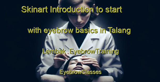 Skinart Introduction to start with eyebrow basics in Talang Lembak | EyebrowTraining | EyebrowClasses | SkinartTraining-Indonesia