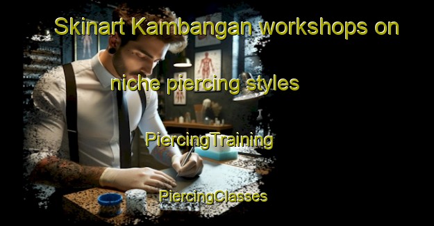 Skinart Kambangan workshops on niche piercing styles | PiercingTraining | PiercingClasses | SkinartTraining-Indonesia