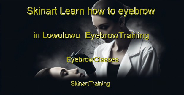 Skinart Learn how to eyebrow in Lowulowu | EyebrowTraining | EyebrowClasses | SkinartTraining-Indonesia