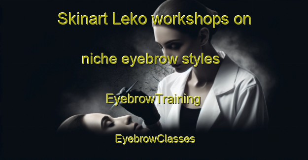 Skinart Leko workshops on niche eyebrow styles | EyebrowTraining | EyebrowClasses | SkinartTraining-Indonesia