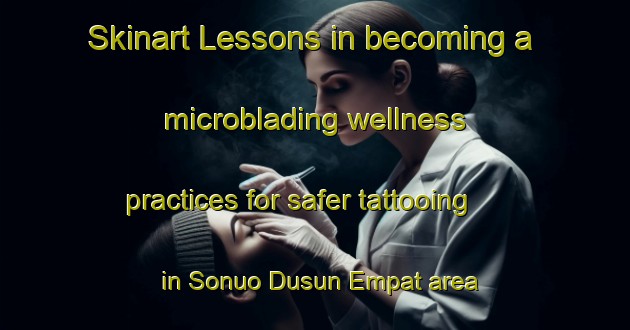 Skinart Lessons in becoming a microblading wellness practices for safer tattooing in Sonuo Dusun Empat area | MicrobladingTraining | MicrobladingClasses | SkinartTraining-Indonesia