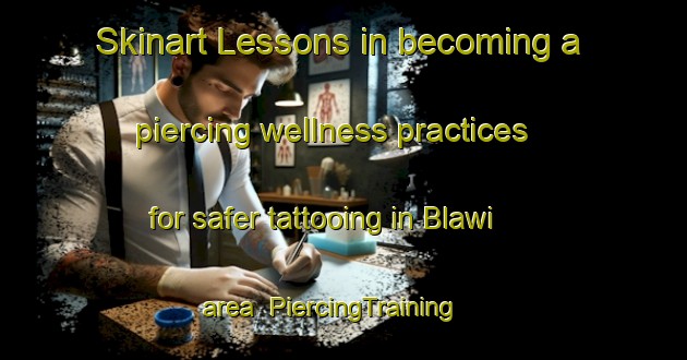 Skinart Lessons in becoming a piercing wellness practices for safer tattooing in Blawi area | PiercingTraining | PiercingClasses | SkinartTraining-Indonesia