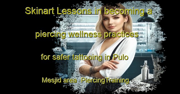 Skinart Lessons in becoming a piercing wellness practices for safer tattooing in Pulo Mesjid area | PiercingTraining | PiercingClasses | SkinartTraining-Indonesia