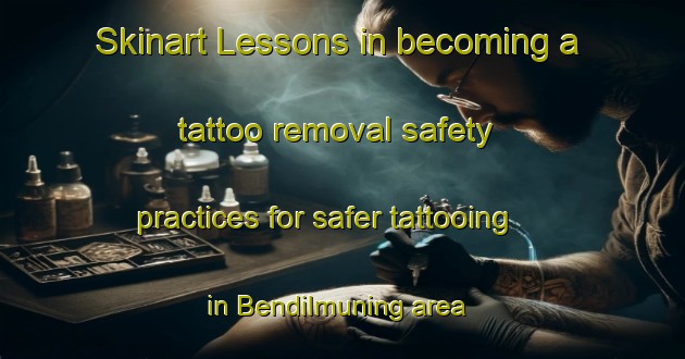 Skinart Lessons in becoming a tattoo removal safety practices for safer tattooing in Bendilmuning area | RemovalTraining | RemovalClasses | SkinartTraining-Indonesia