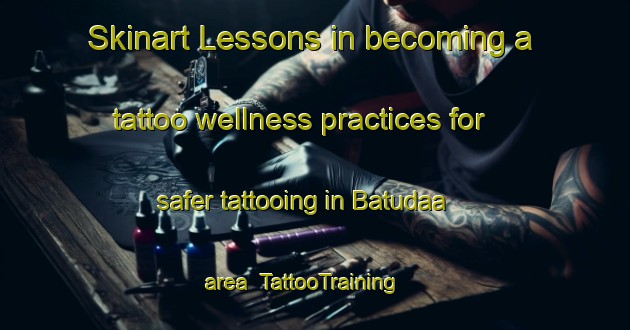 Skinart Lessons in becoming a tattoo wellness practices for safer tattooing in Batudaa area | TattooTraining | TattooClasses | SkinartTraining-Indonesia