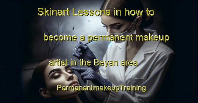 Skinart Lessons in how to become a permanent makeup artist in the Beyan area | PermanentmakeupTraining | PermanentmakeupClasses | SkinartTraining-Indonesia