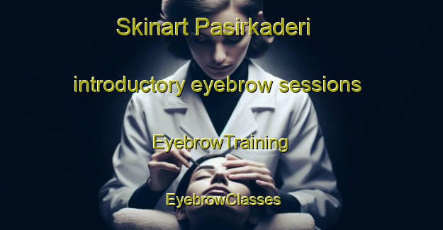 Skinart Pasirkaderi introductory eyebrow sessions | EyebrowTraining | EyebrowClasses | SkinartTraining-Indonesia