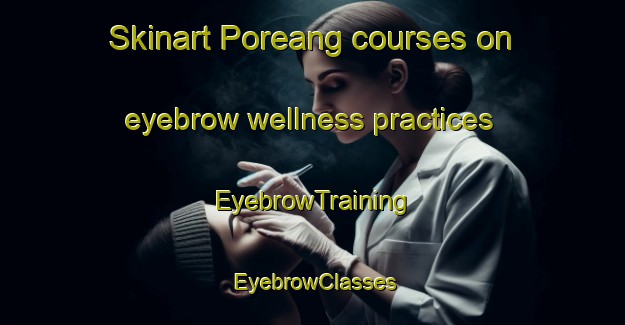 Skinart Poreang courses on eyebrow wellness practices | EyebrowTraining | EyebrowClasses | SkinartTraining-Indonesia