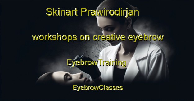 Skinart Prawirodirjan workshops on creative eyebrow | EyebrowTraining | EyebrowClasses | SkinartTraining-Indonesia