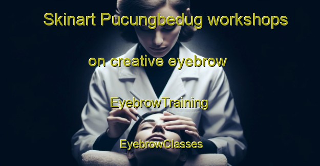 Skinart Pucungbedug workshops on creative eyebrow | EyebrowTraining | EyebrowClasses | SkinartTraining-Indonesia